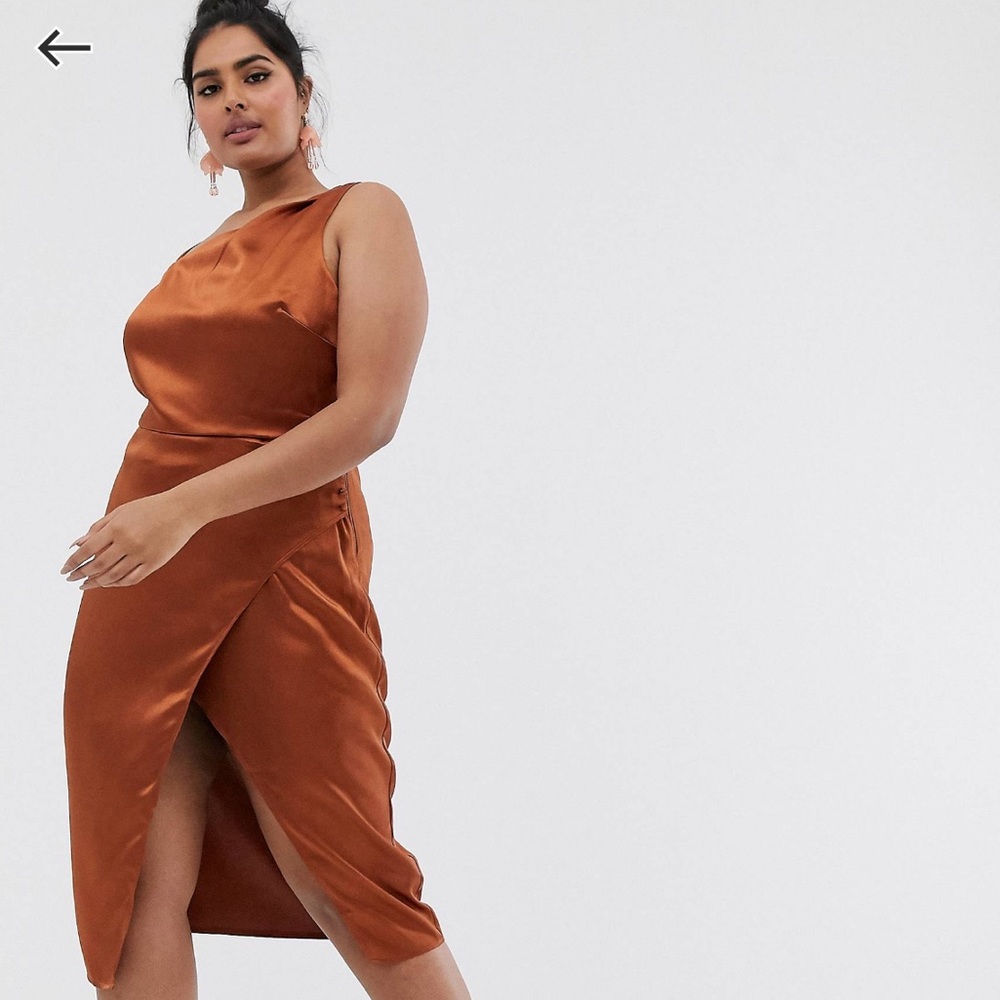 Asymmetric Shoulder dress